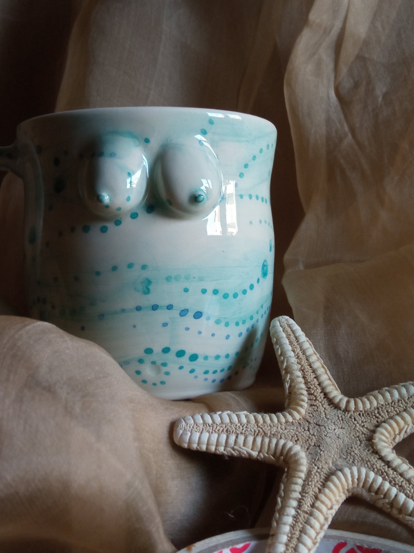 Mug Decorate a Puntini - Sandu Pottery