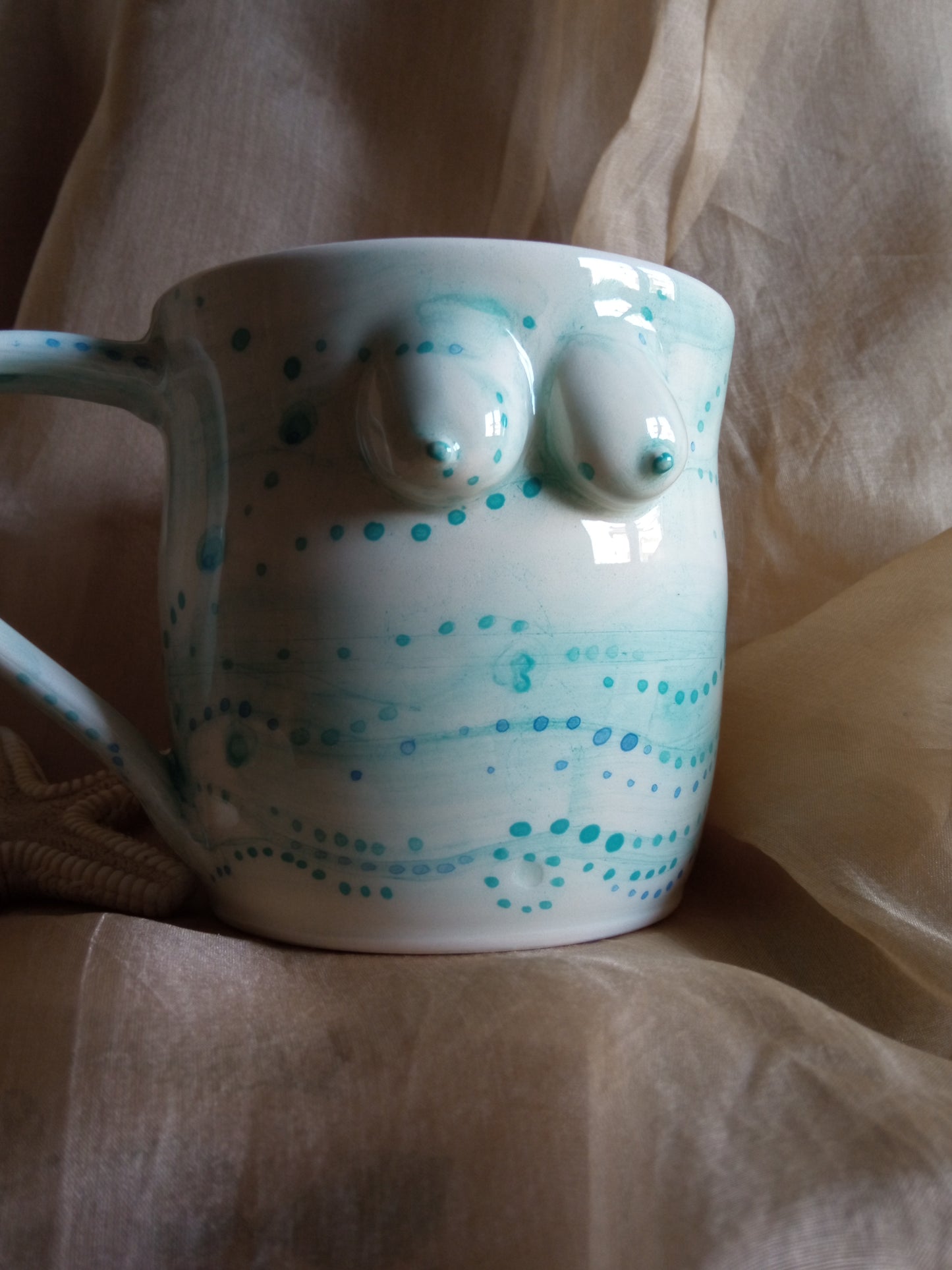 Mug Decorate a Puntini - Sandu Pottery