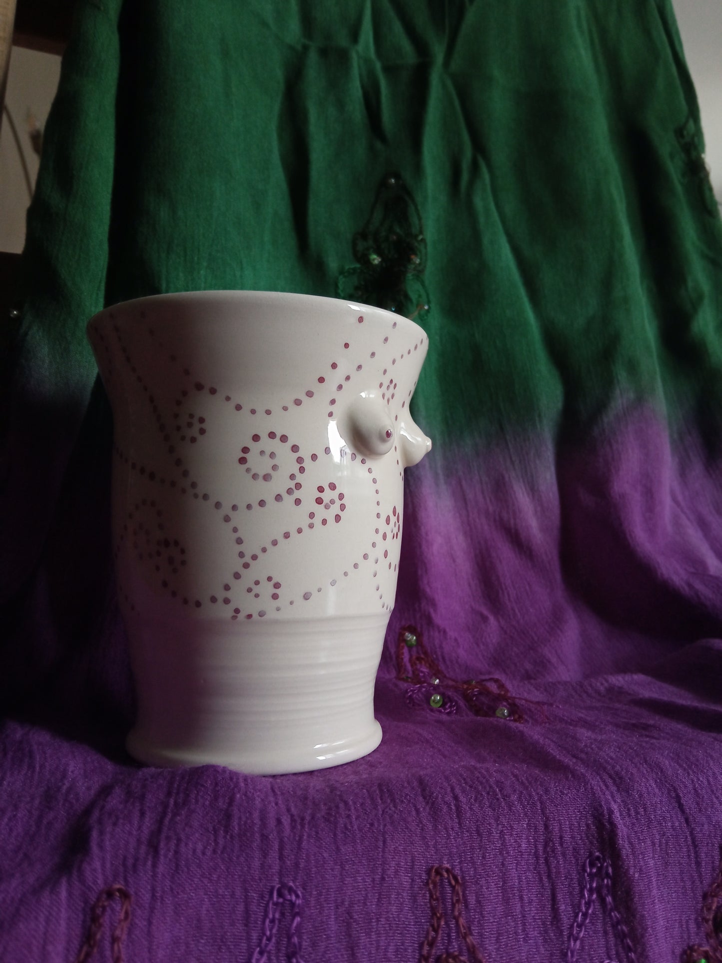 Mug Decorate a Puntini - Sandu Pottery