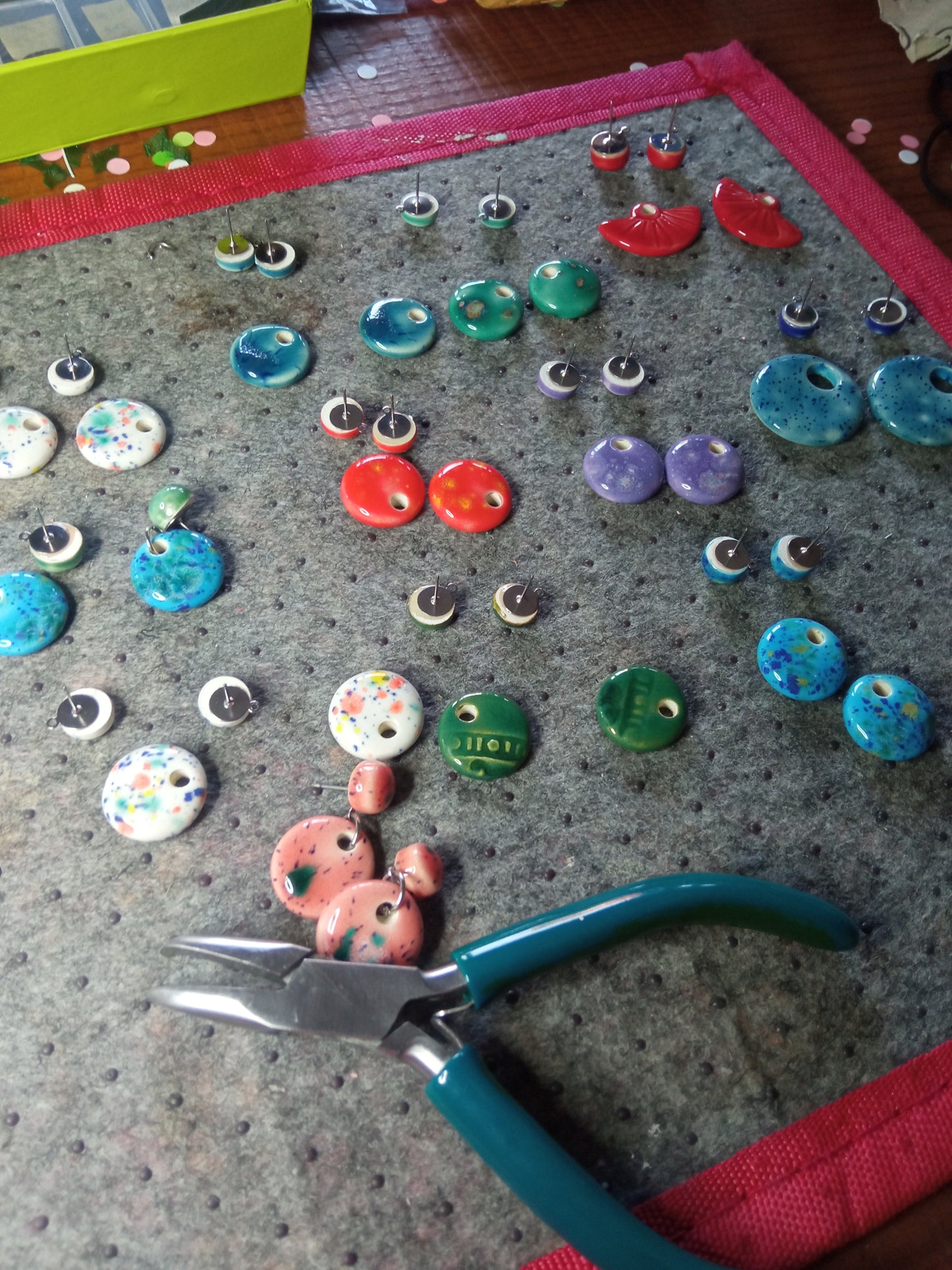 Orecchini Pendente Rotondo