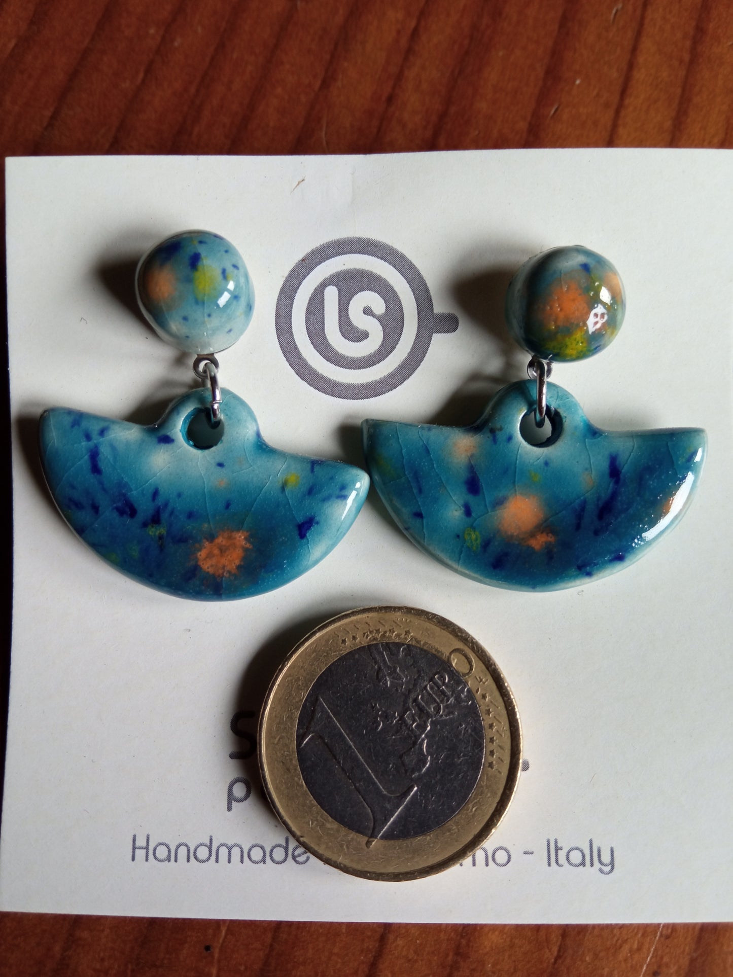 Orecchini Pendente Barchetta