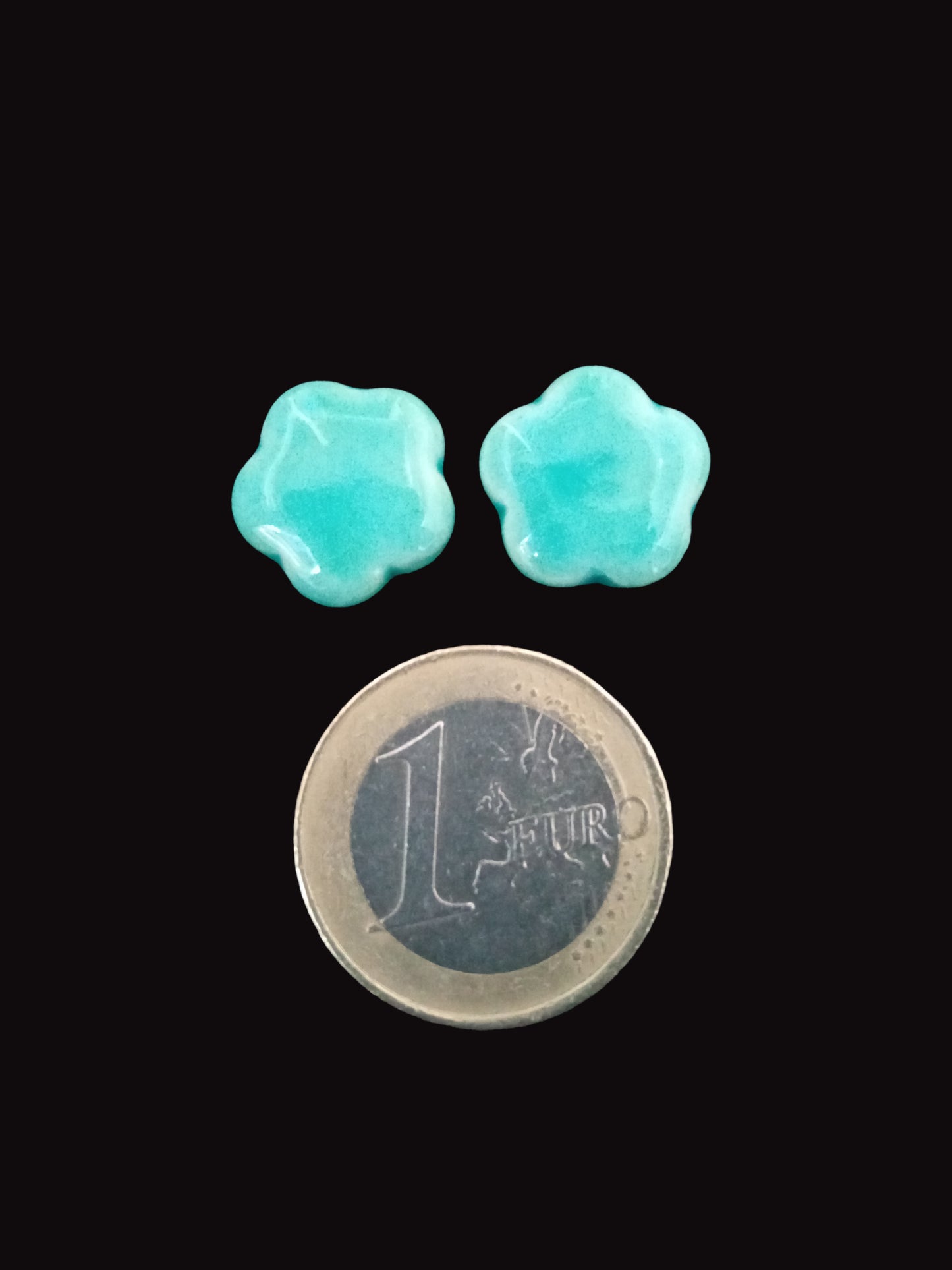 Orecchini a Bottone Fiore