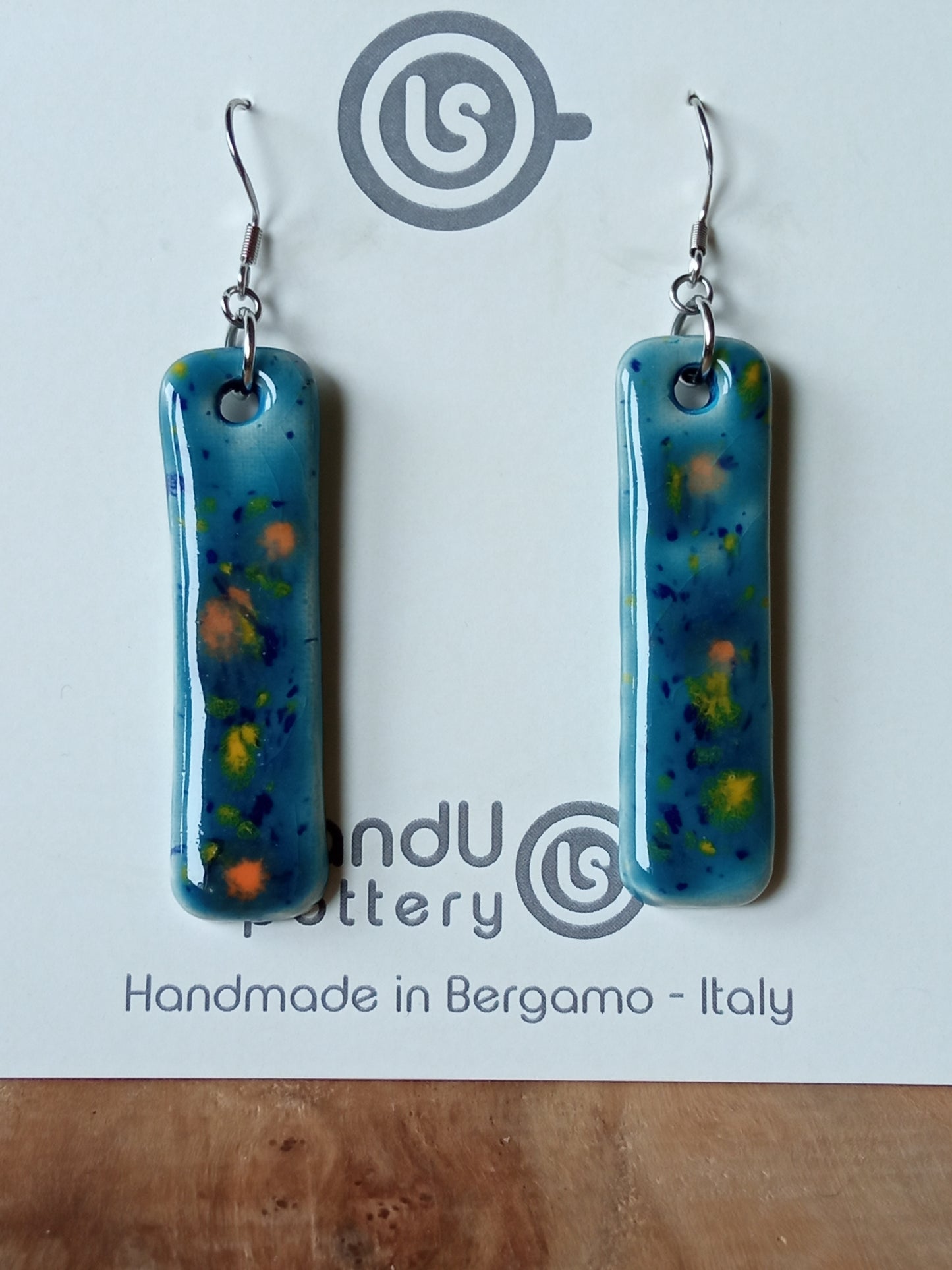 Orecchini Pendente Decorato