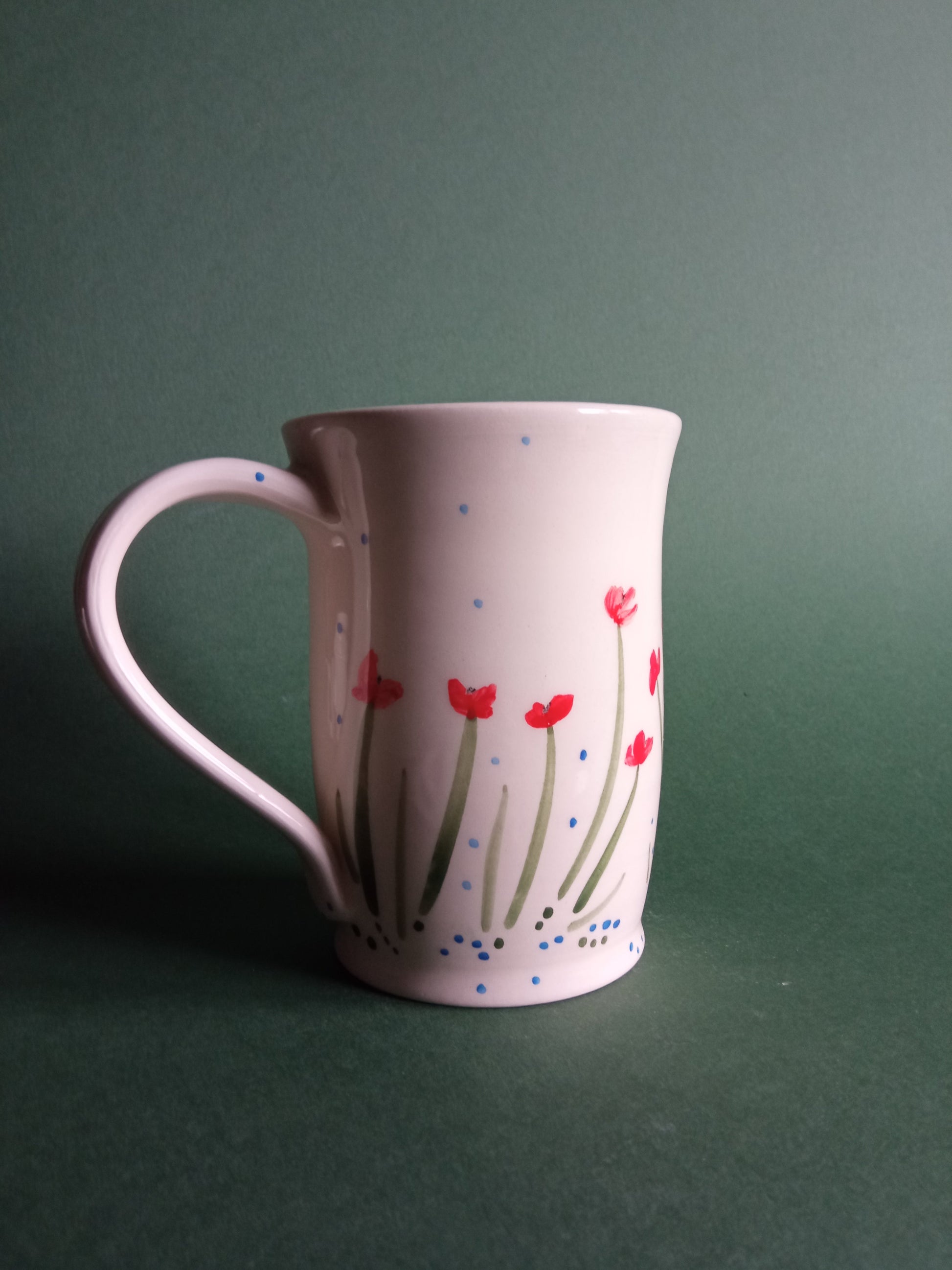 Mug Decorate a Fiori -  - Sandu Pottery