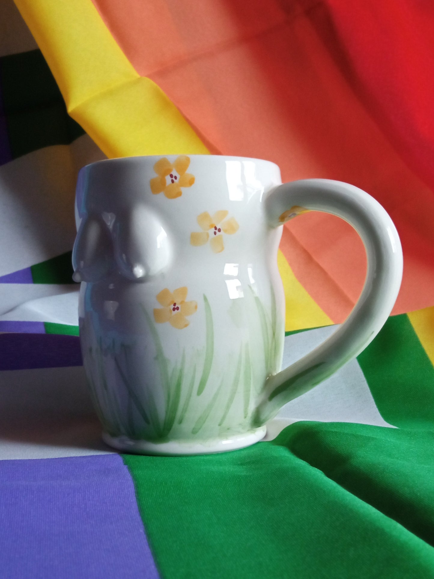 Mug Decorate a Fiori -  - Sandu Pottery