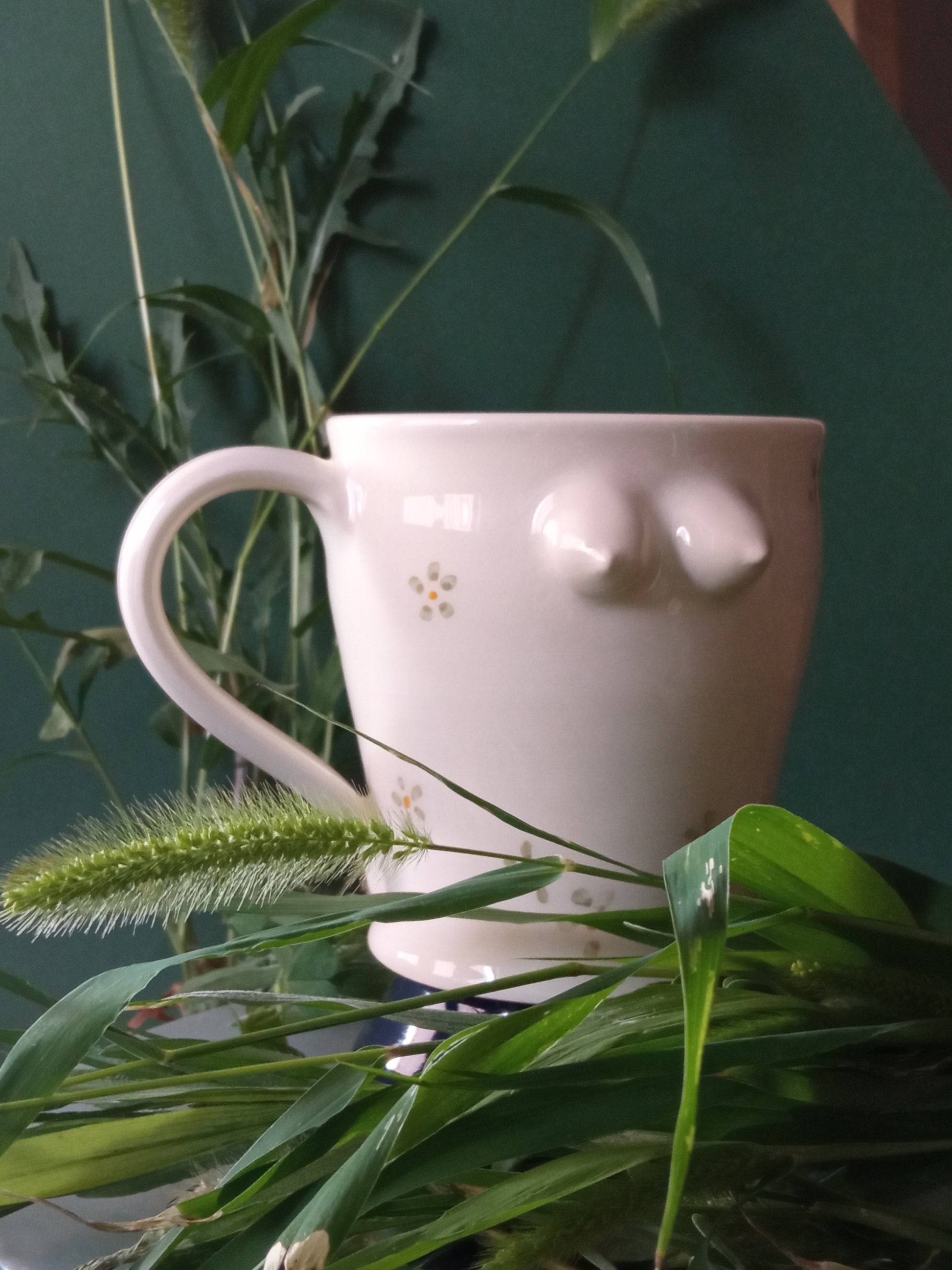 Mug Decorate a Fiori -  - Sandu Pottery