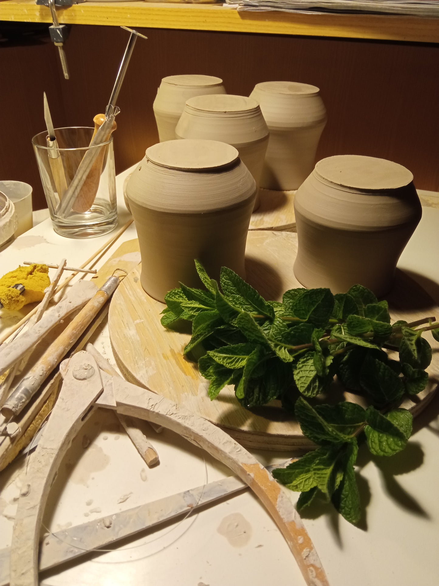 Tasse à la menthe
