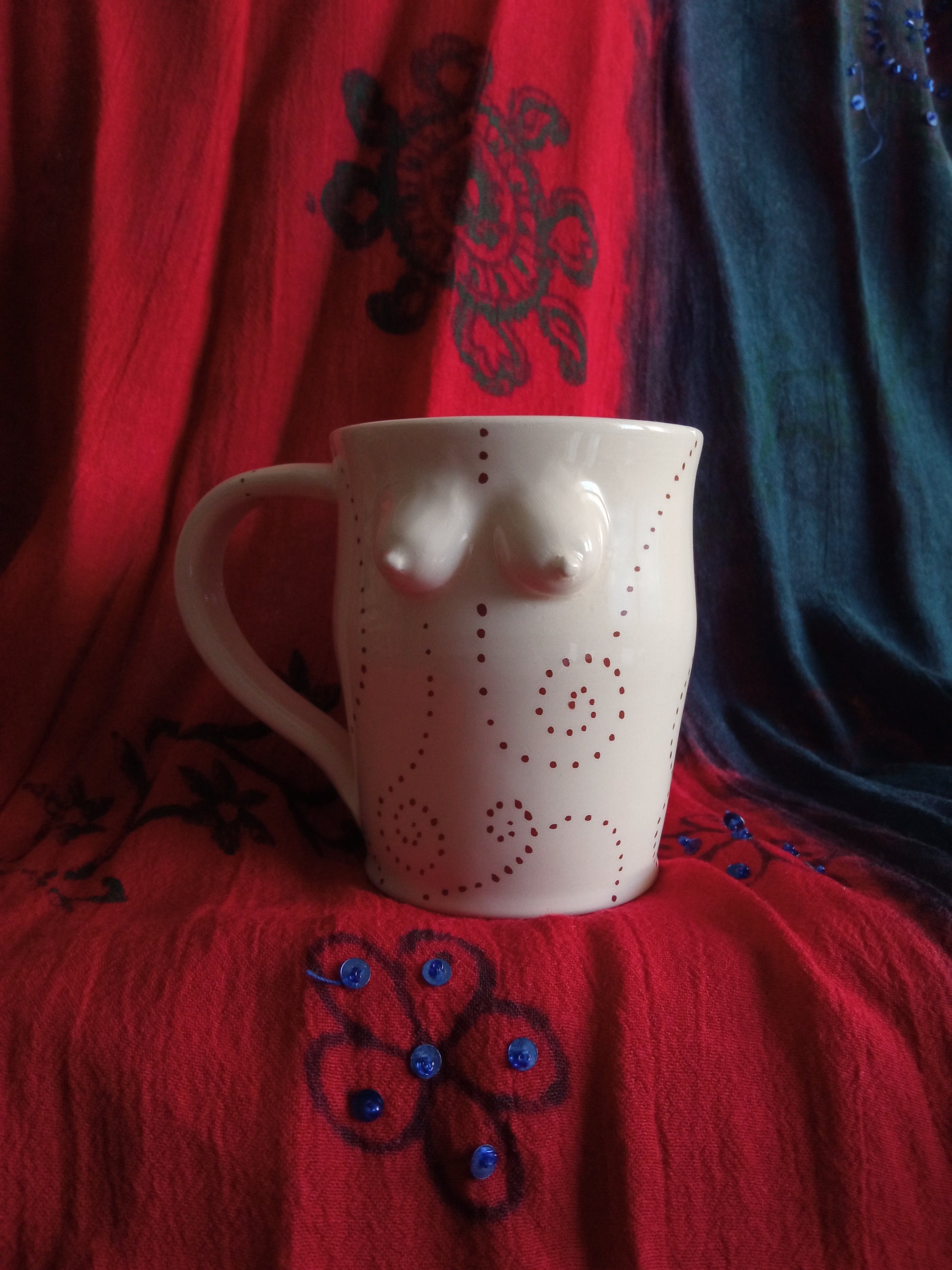 Mug Decorate a Puntini - Sandu Pottery