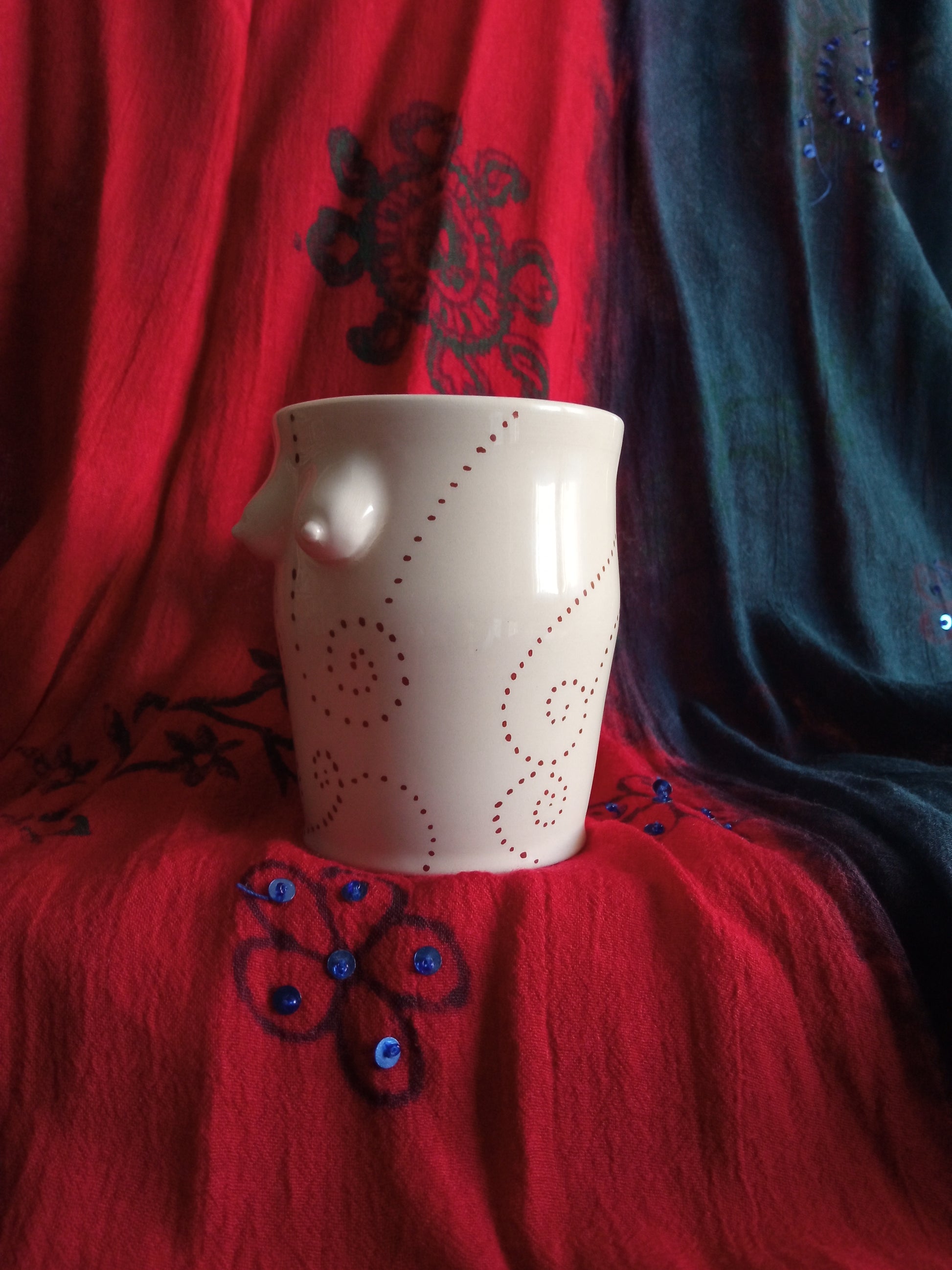 Mug Decorate a Puntini - Sandu Pottery