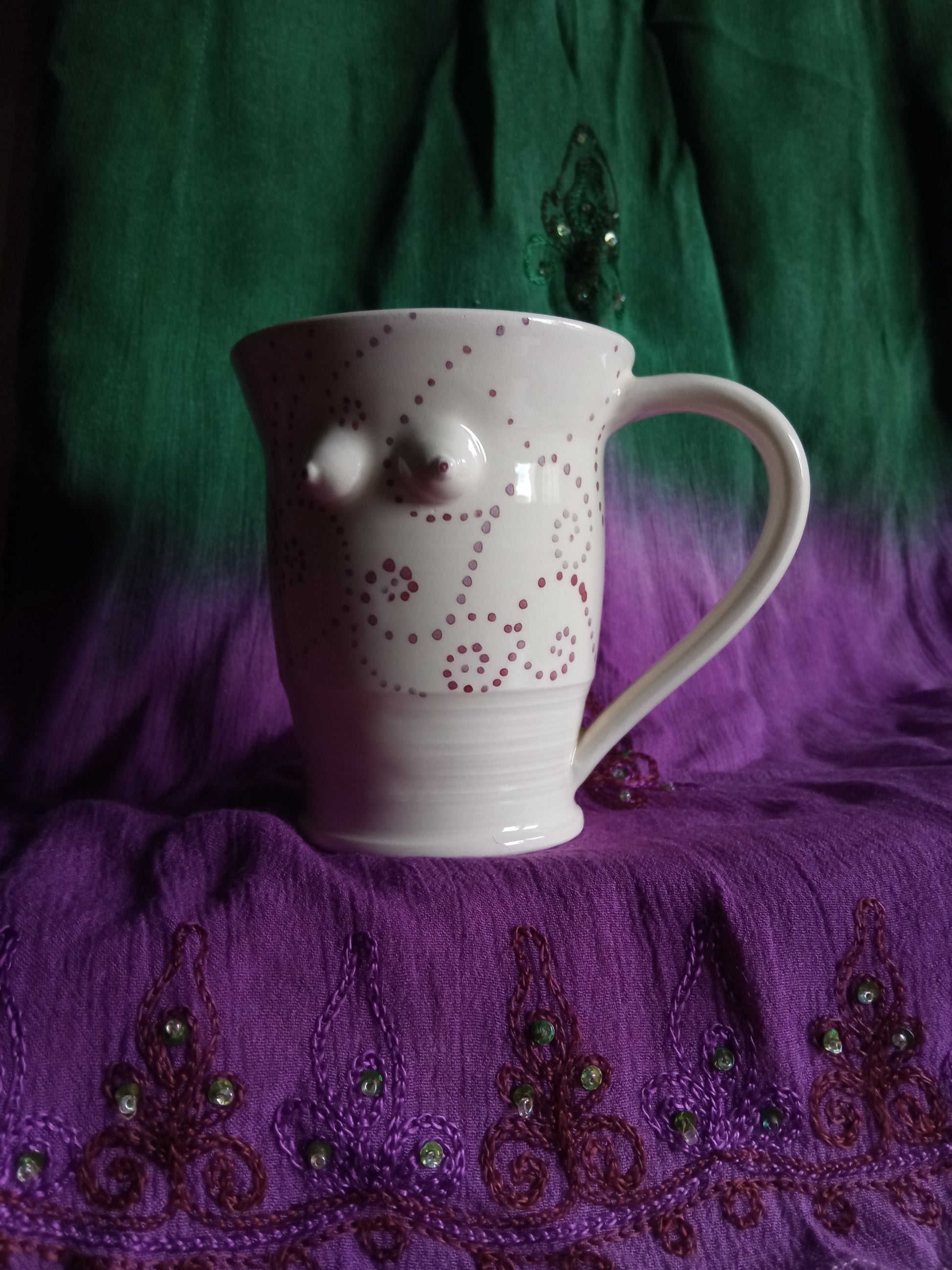 Mug Decorate a Puntini - Sandu Pottery