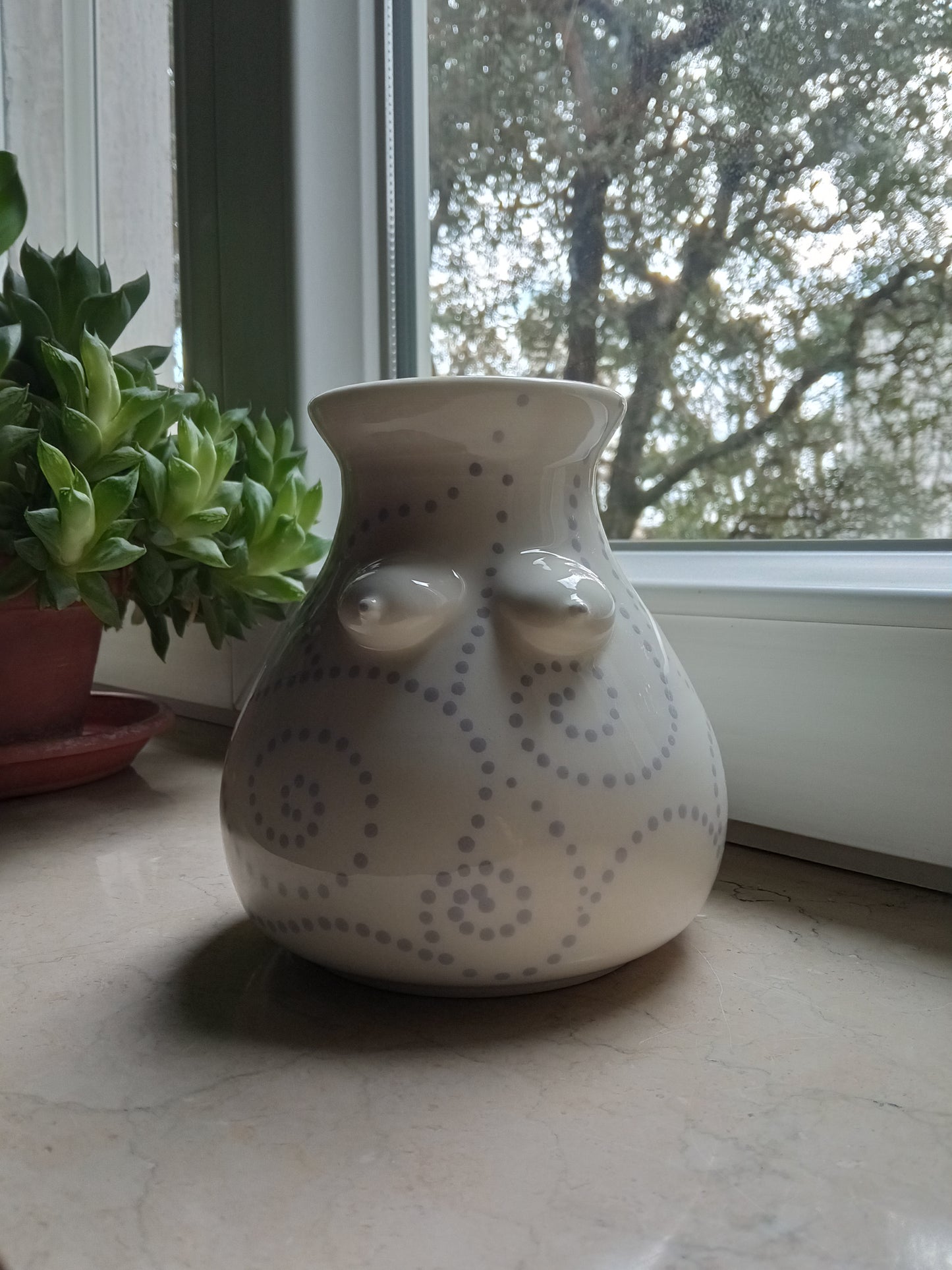 Vaso Decoro Puntini